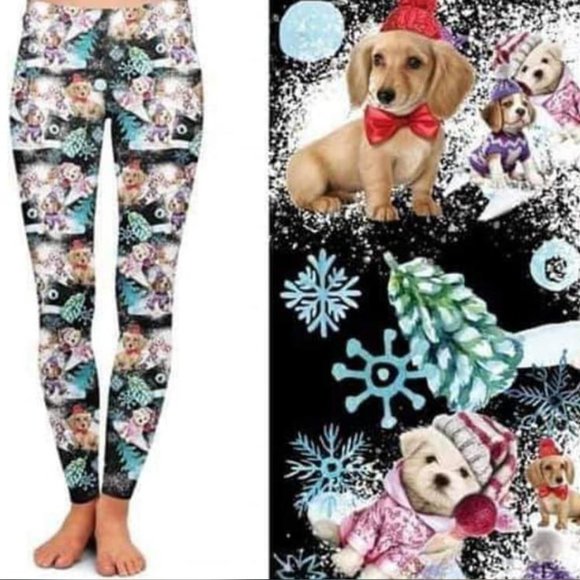 Other - Christmas Is All About Dog Leggings